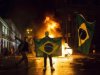 Νύχτα έντασης με επεισόδια και δακρυγόνα στη Βραζιλία
