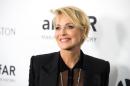 Actress Sharon Stone has donated a pair of jeans to a charity sale on Catawiki.