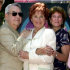 FILE - In this July 12, 2001 file photo, from left, actors Tom Bosley, Marion Ross, and Erin Moran, Williams, of the television show "Happy Days," pose  after Ross received a star on the Hollywood Walk of Fame in the Hollywood section of Los Angeles. A Los Angeles judge on Tuesday, June 5, 2012 denied a motion by CBS Studios and Paramount Pictures to dismiss claims by several former "Happy Days" cast members that they are owed royalties on DVD sales of the hit comedy series. A trial is scheduled for July.  The lawsuit was brought by cast members including Ross, Moran and Patricia Bosley, wife of Tom Bosley, who died of heart failure on Oct. 19, 2010. (AP Photo/E.J. Flynn, file)