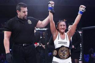 Carla Esparza knew it was just a matter of time before strawweight women made it to the UFC. (MMA Weekly)