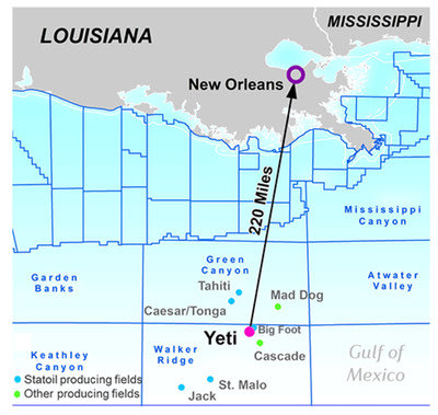 Statoil makes oil discovery in Gulf of Mexico