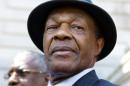FILE - In this July 6, 2009 file photo, former District of Columbia Mayor Marion Barry attends a news conference in Washington. Barry, who staged comeback after a 1990 crack cocaine arrest, died early Sunday morning Nov. 23, 2014. He was 78. (AP Photo/Manuel Balce Ceneta, File)