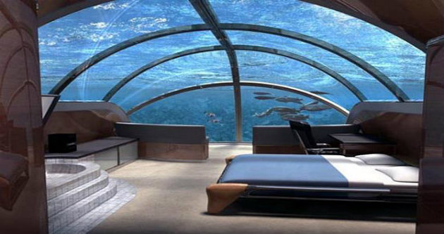 Nautilus Suite at the Poseidon Undersea Resort, Fiji