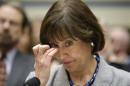 File photo of Lerner waiting before House Oversight and Government Reform Committee hearing in Washington