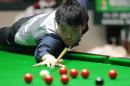 Liang Wenbo, pictured on July 17, 2011, fought back to reach the final of the UK Championship