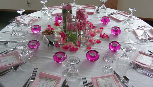ديكور الطاولات في حفل زفافك 358394