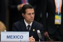 Mexico's President Enrique Pena Nieto attends the opening ceremony of the G20 Summit in Hangzhou