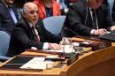 Iraqi Prime Minister Haidar al-Abadi attends a UN Security Council summit meeting on foreign terrorist fighters at the United Nations in New York, September 24, 2014
