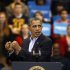 U.S. President Barack Obama speaks at the University of Cincinnati