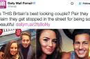 Daily Mail tweet about 'Britain's best looking couple' instantly becomes meme