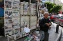 Lebanese newspapers are suffering because of the country's political paralysis and a slump in funding from rival regional powers