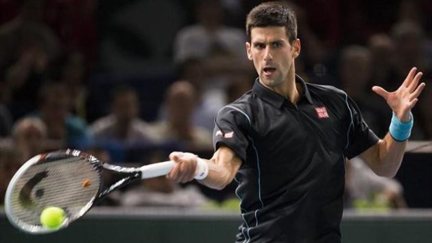 Djokovic en su debut en el Masters 1000 de París