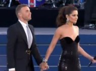 Cheryl Cole Performs With Gary Barlow At Jubilee Concert