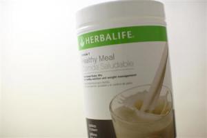 A Herbalife product is seen at a clinic in the Mission District in San Francisco