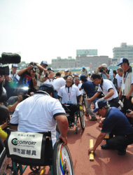 脊損運動會  23隊嘉市較勁