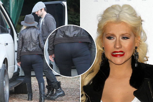 K nnte sich Christina Aguilera selbst von hinten sehen w rde sie wohl so