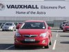 Vauxhall cars stand in a car park outside the company's plant in Ellesmere Port, northern England