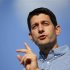 Republican vice presidential candidate Representative Paul Ryan (R-WI) speaks during a campaign rally at Miami University in Oxford, Ohio