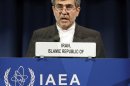 Fereidoun Abbasi Davani, Iran's Vice President and Head of Atomic Energy Organization delivers a speech at the general conference of the International Atomic Energy Agency, IAEA, at the International Center, in Vienna, Austria, Monday, Sept. 17, 2012. (AP Photo/Ronald Zak)