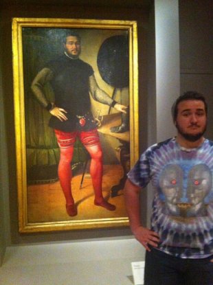 Un hombre va a un museo y encuentra a su "clon" en una pintura de 1562 Painting-Look-Alike-JPG_172636