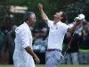 Scott of Australia celebrates with caddie Williams after winning the 2013 Masters golf tournament on the second playoff hole at the Augusta National Golf Club in Augusta