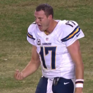 San Diego Chargers kicker Nick Novak kicks game-winner in OT, quarterback Philip Rivers goes berserk