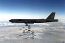 A U.S. Air Force plane drops munitions. (Department of Defense/AP)