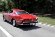 Irv Gordon drives his Volvo P1800 in Babylon, N.Y., Monday, July 2, 2012. Gordon's car already holds the world record for the highest recorded milage on a car and he is less than 40,000 miles away from passing three million miles on the Volvo. (AP Photo/Seth Wenig)