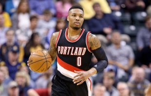 Damian Lillard has led the Blazers into playoff contention. (Getty Images)