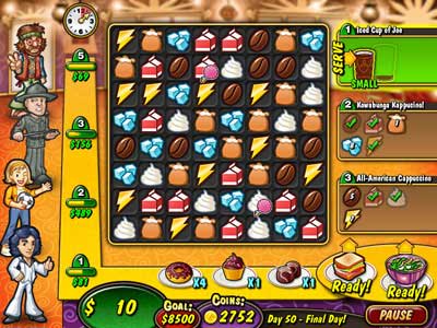 Play Coffee Shop Game on Coffee Buzz   Play Online   Yahoo  Games