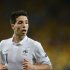 France's Samir Nasri lost his cool after the defeat against Spain