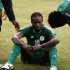 Nigerian football player Christian Obodo, who has been freed unhurt following his kidnapping at the weekend
