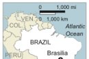 Map locates Rio de Janeiro where tourists were attacked and one was sexually assaulted aboard a public transport van