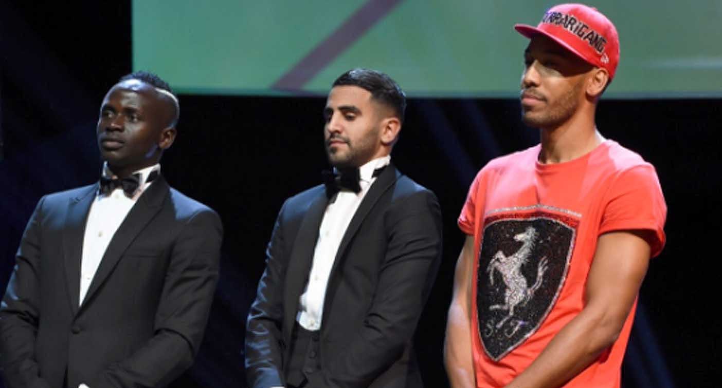 Pierre-Emerick Aubameyang looked a little too casual at the CAF awards ceremony - Yahoo Sports