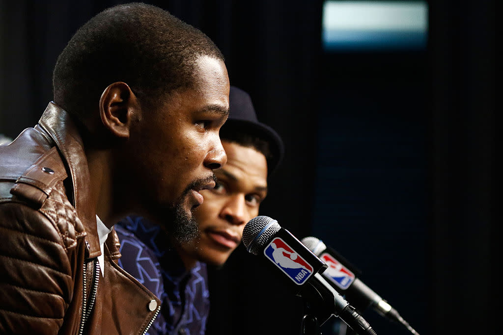 Why Kevin Durant and Russell Westbrook changed everything and nothing - Yahoo Sports